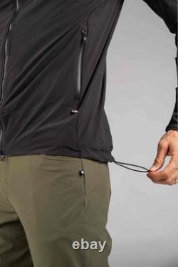 Veste packable de trail pour homme Pactimo, Style# R132243, Taille 2XL, Noir