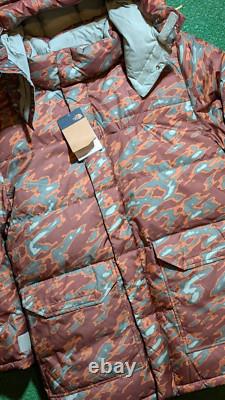 Veste parka en duvet The North Face pour homme 77 Brooks Range imprimé glacier taille large neuve avec étiquettes