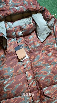 Veste parka en duvet The North Face pour homme 77 Brooks Range imprimé glacier taille large neuve avec étiquettes
