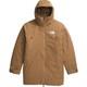 Veste Parka En Duvet The North Face Pour Homme Mountain Range 400 $ Couleur Marron Utilitaire Taille Small