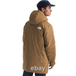 Veste parka en duvet The North Face pour homme Mountain Range 400 $ couleur marron utilitaire taille small