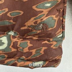 Veste parka pour homme The North Face, taille moyenne, 77 Brooks Range, camouflage marron, avec capuche
