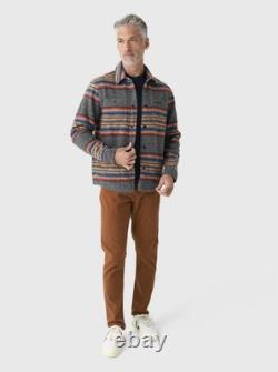 Veste polaire CPO pour homme Faherty, taille L, neuve dans sa boîte