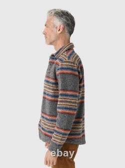 Veste polaire CPO pour homme Faherty, taille L, neuve dans sa boîte