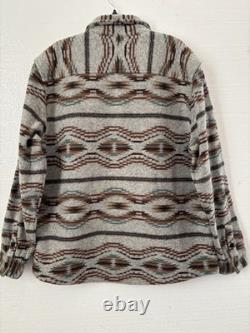 Veste shaket en polaire doublée Faherty Thunder Voice Eagle Range Grise 2XL NWT 328 $