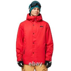 Veste technique Oakley Range RC pour homme, ligne rouge, petite