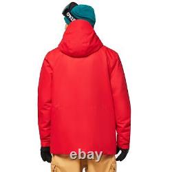 Veste technique Oakley Range RC pour homme, ligne rouge, petite