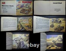 Vintage 1980 Action Man Long Range Desert Group W-desert Dual Storybook Gi Joe
