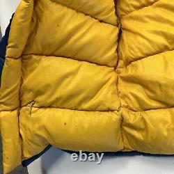 Vintage années 70 Veste en duvet Brooks Range de The North Face pour homme Taille Large Marron Tag USA