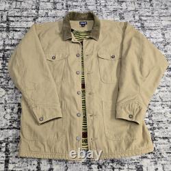 Vtg 1988 Patagonia Nuevo Range Chore Coat Veste de Ferme Taille M Sud-Ouest Aztec Années 80
