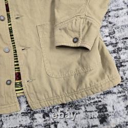 Vtg 1988 Patagonia Nuevo Range Chore Coat Veste de Ferme Taille M Sud-Ouest Aztec Années 80