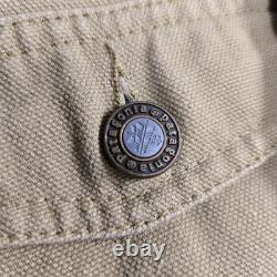 Vtg 1988 Patagonia Nuevo Range Chore Coat Veste de Ferme Taille M Sud-Ouest Aztec Années 80