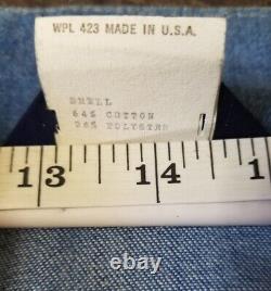Vtg 70s Levi's For Men Levi's Orange Tab Denim Soft Jean Jacket Drawstring USA