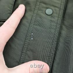 Vtg années 90 1995 Patagonia Canvas Nuevo Range Aztec Synchilla Manteau Veste Homme Taille S