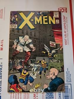 X-MEN #11 1ère APPARITION DU STRANGER ! Histoire de STAN LEE ! Art de JACK KIRBY ! État VG+