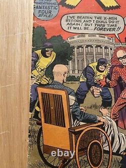 X-Men #2 Marvel Comics 1963 1ère apparition de Vanisher G/VG Range