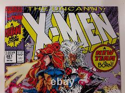 X-Men 281/282/283/284/285 (x5) Plage NM CCS/CGC certaines 9.6/9.8 1er Bishop+